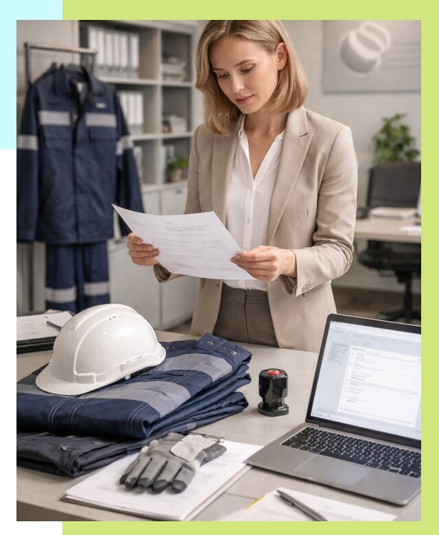 Сертификация спецодежды в Канске от 7650 р. | Алешин-Кнс