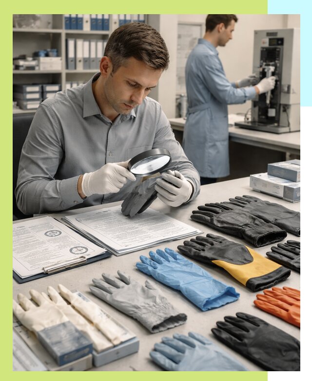 Сертификация перчаток и средств защиты продукции в Канске