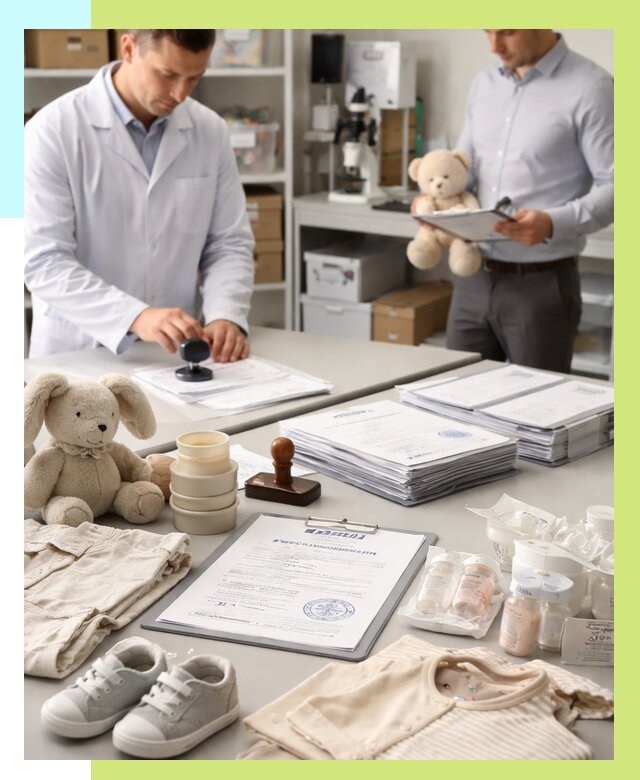 Сертификация детских товаров в Канске от 16394 р. | Алешин-Кнс