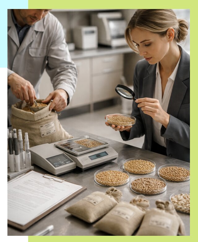 Сертификация зерна в Канске по цене от 16394 р. | Алешин-Кнс