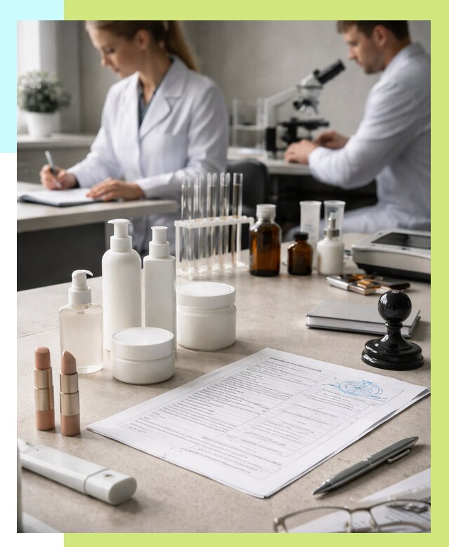 Сертификация косметики в Канске от 21858 р. - Алешин-Кнс