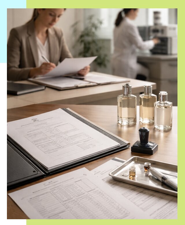 Сертификация парфюмерии в Канске от 16394 р. | Алешин-Кнс