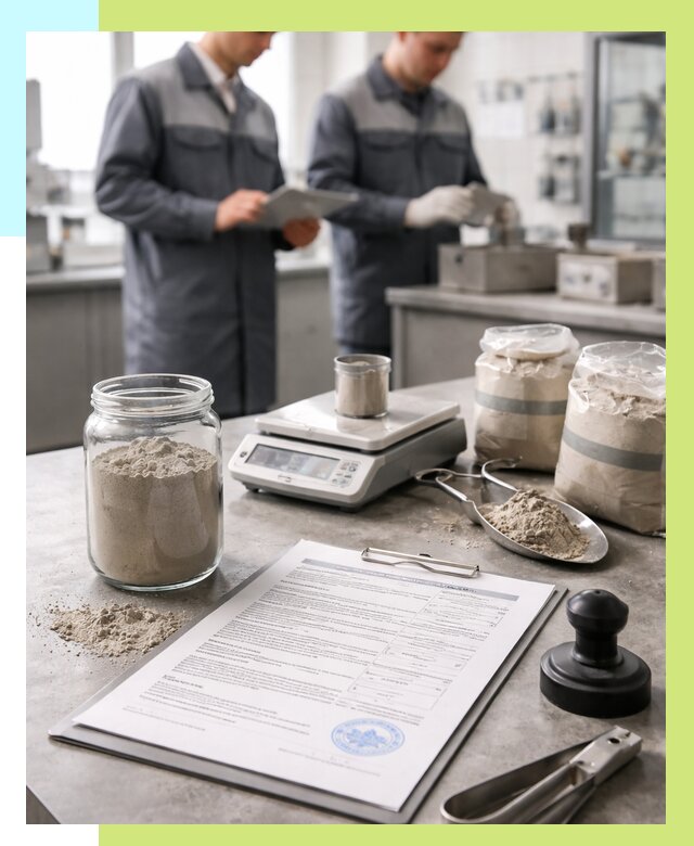 Сертификация цемента в Канске от 21858 р. | Алешин-Кнс