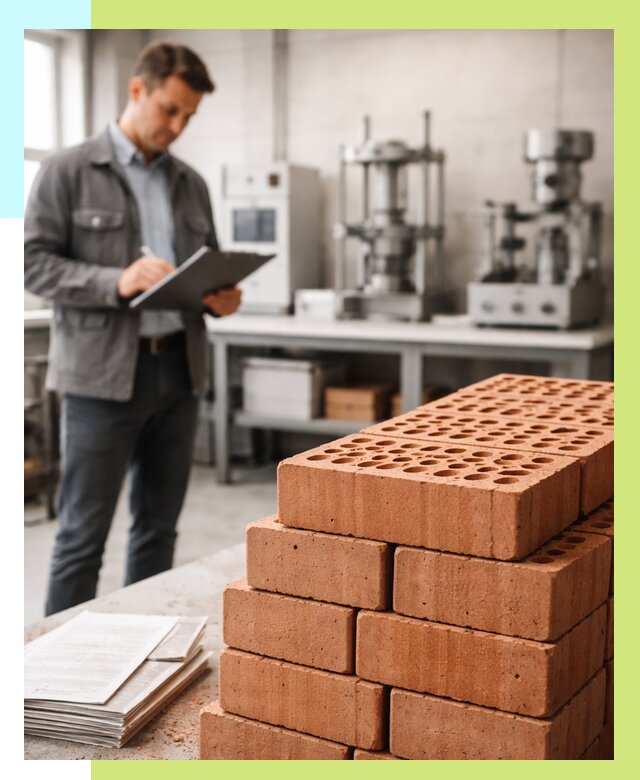 Сертификация кирпича в Канске от 16394 р. | Алешин-Кнс под ключ