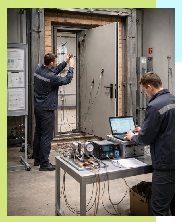 Сертификация противопожарных дверей в Канске по ГОСТ и ТР