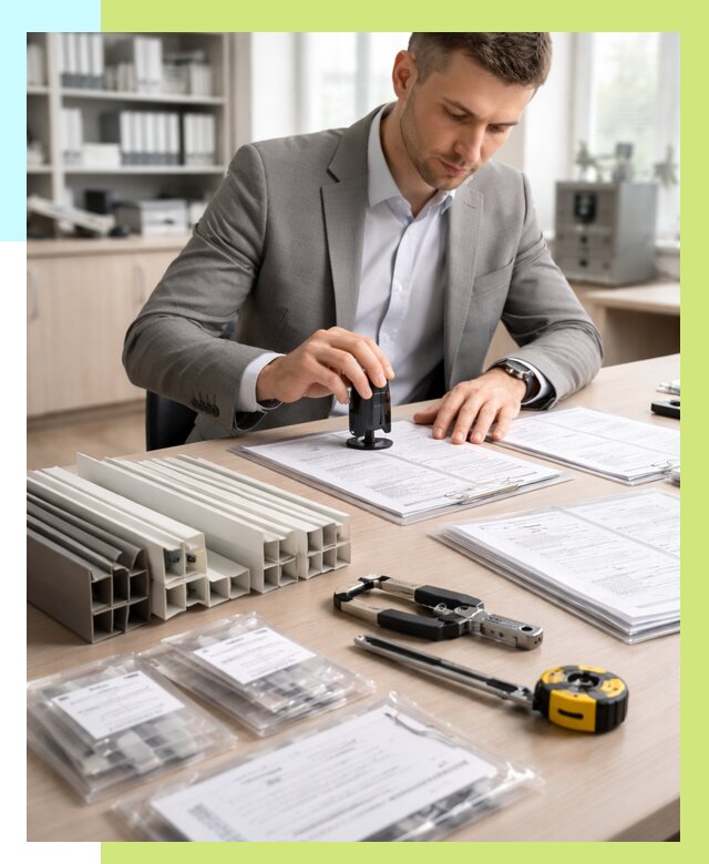 Сертификация ПВХ продукции в Канске от 9290 р., Алешин-Кнс