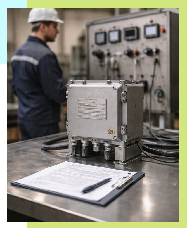 Сертификация взрывозащищенного оборудования в Канске от 38252 р. | Алешин-Кнс