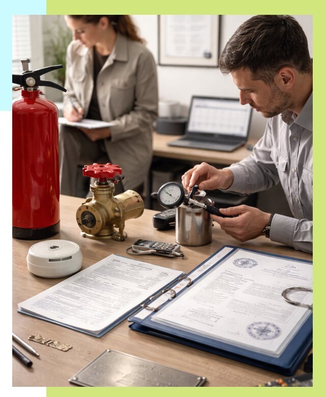 Сертификация пожарного оборудования в Канске от 16394 р.|Алешин-Кнс