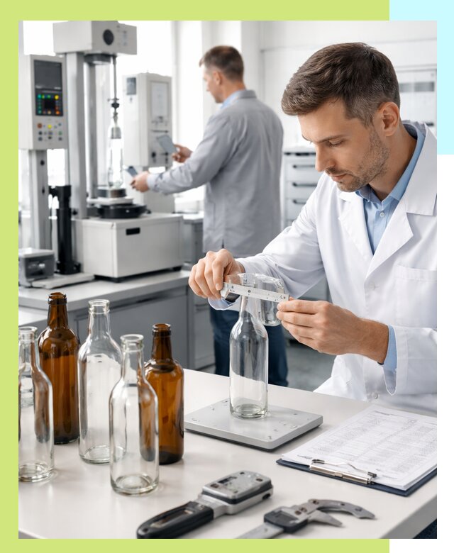 Сертификация стеклянных бутылок и сопутствующей упаковки в Канске