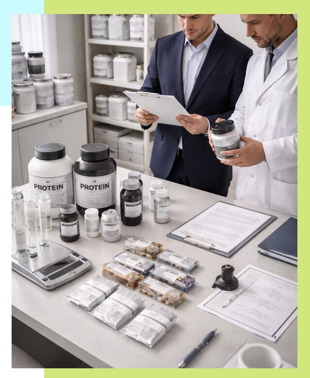 Сертификация спортивного питания в Канске от 16394 р., Алешин-Кнс