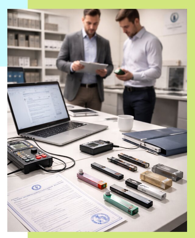 Сертификация электронных сигарет в Канске от 21858 р. | Алешин-Кнс