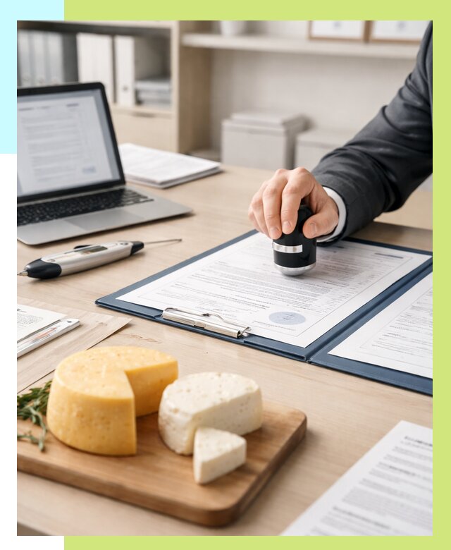 Сертификация сыров в Канске от 16394 р | Сертификат на сыр Алешин-Кнс