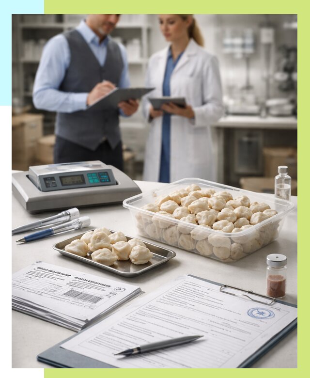 Сертификация пельменей в Канске от 16394 р. срочно | Алешин-Кнс