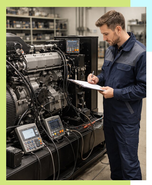 Сертификация дизельных генераторов и их оборудования в Канске