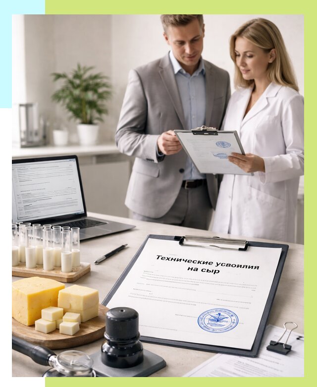 ТУ на сыры в Канске срочно от 13115 р. — оформление | Алешин-Кнс