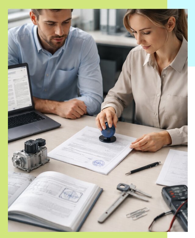 Выдача паспорта изделия и техническая экспертиза продукции в Канске