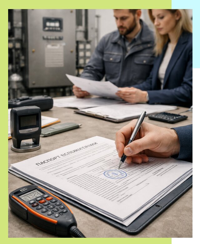 Оформление паспорта эксплуатации оборудования в Канске