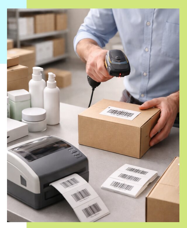 Штрихкодирование продукции в Канске от 4918 р. | Алешин-Кнс