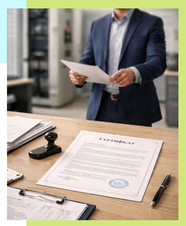 Сертификат на оборудование в Канске от 16394 р. | Алешин-Кнс