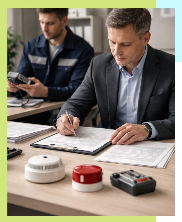 Получение добровольного пожарного сертификата в Канске