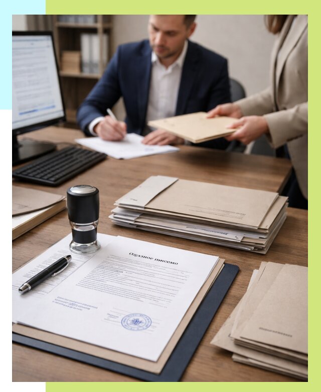 Отказное письмо для таможни в Канске от 3279 р, Алешин-Кнс