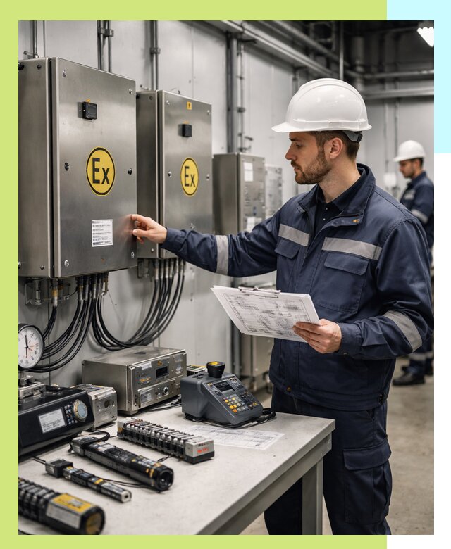 Сертификат взрывозащиты промышленного оборудования в Канске