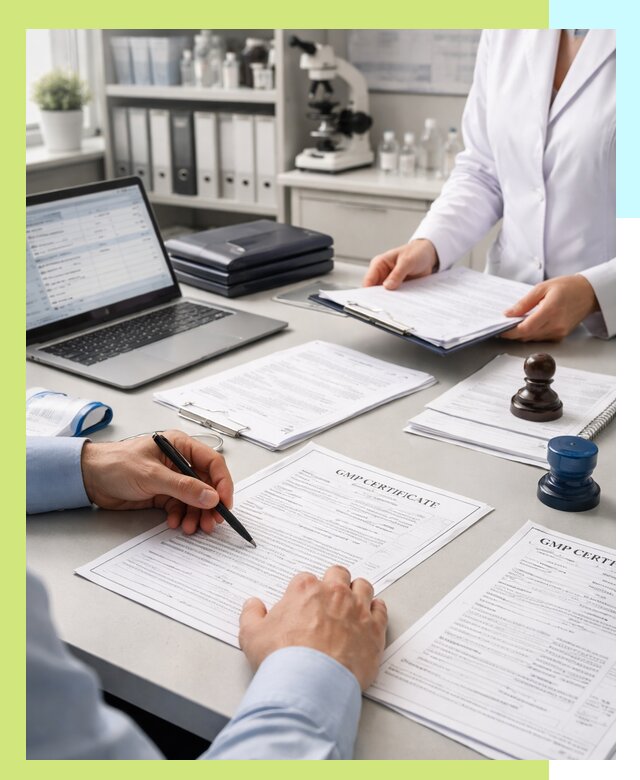 Оформление сертификата GMP в Канске для фармпроизводства