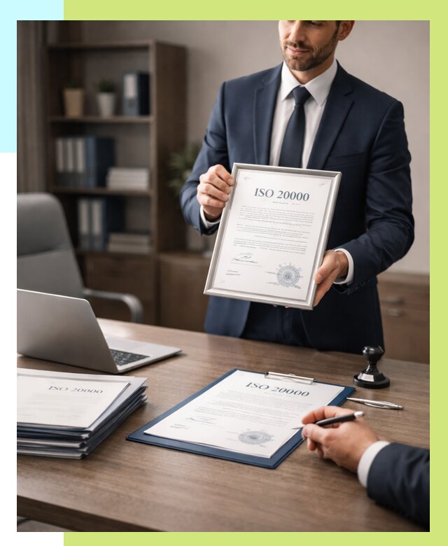 Сертификат ISO 20000 в Канске под ключ от 131148 р., Алешин-Кнс