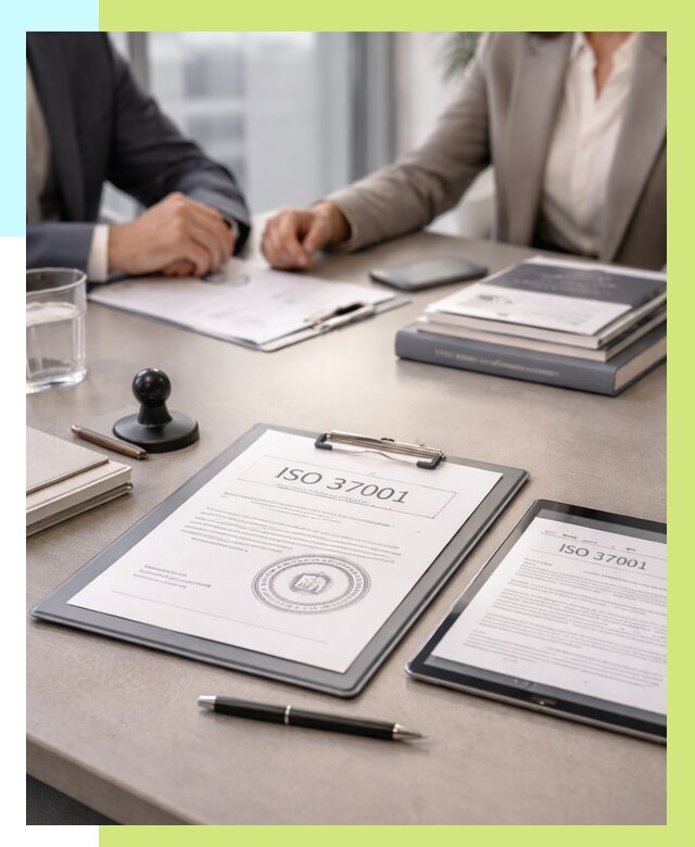 Сертификат ISO 37001 в Канске оформить от 131148 р. Алешин-Кнс