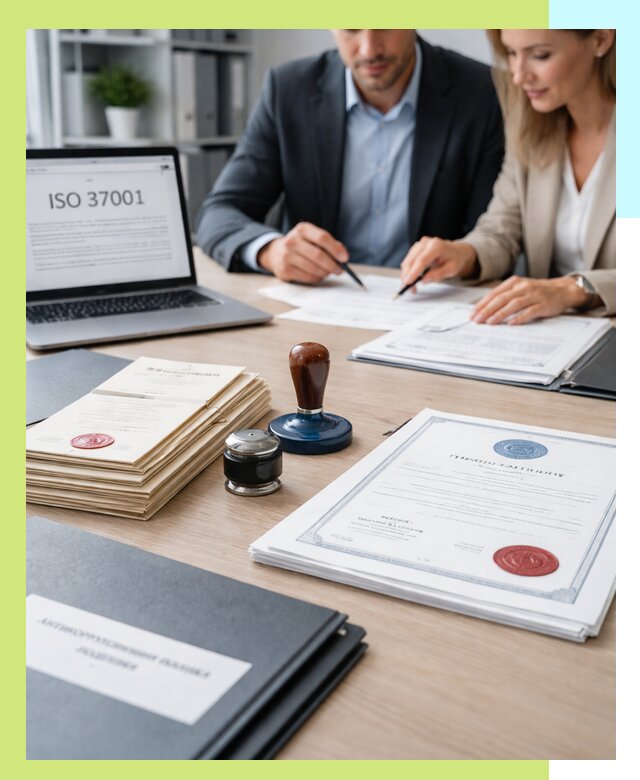 Получение сертификата ISO 37001 по системе борьбы с коррупцией в Канске